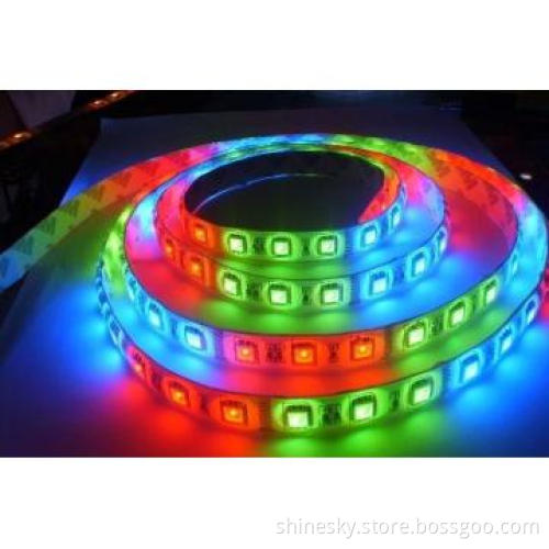 Waterproof rgb flexible led strip